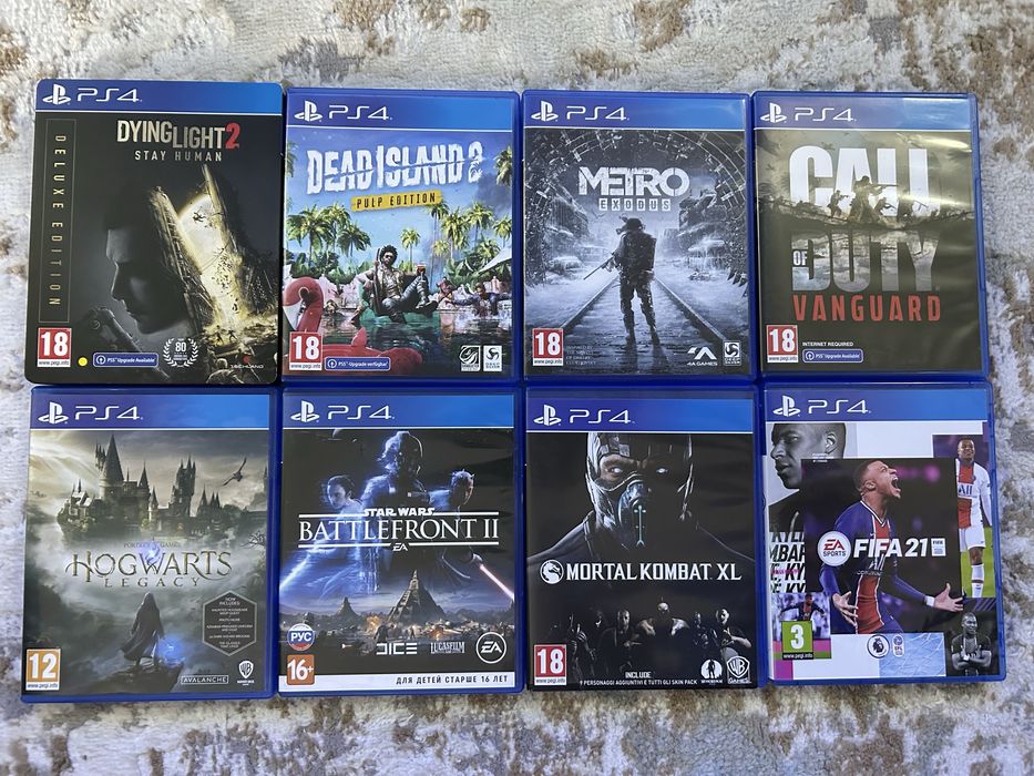 Игры на Sony Playstation 4