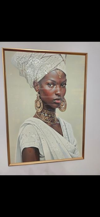 Tablou african de decor