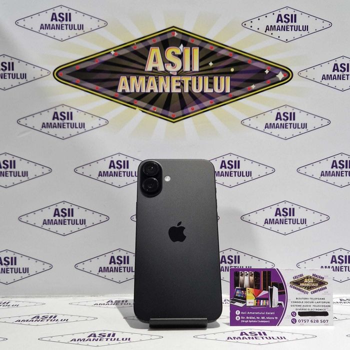 APPLE iPhone 16 Plus 5G, 128GB, Black, 96% baterie