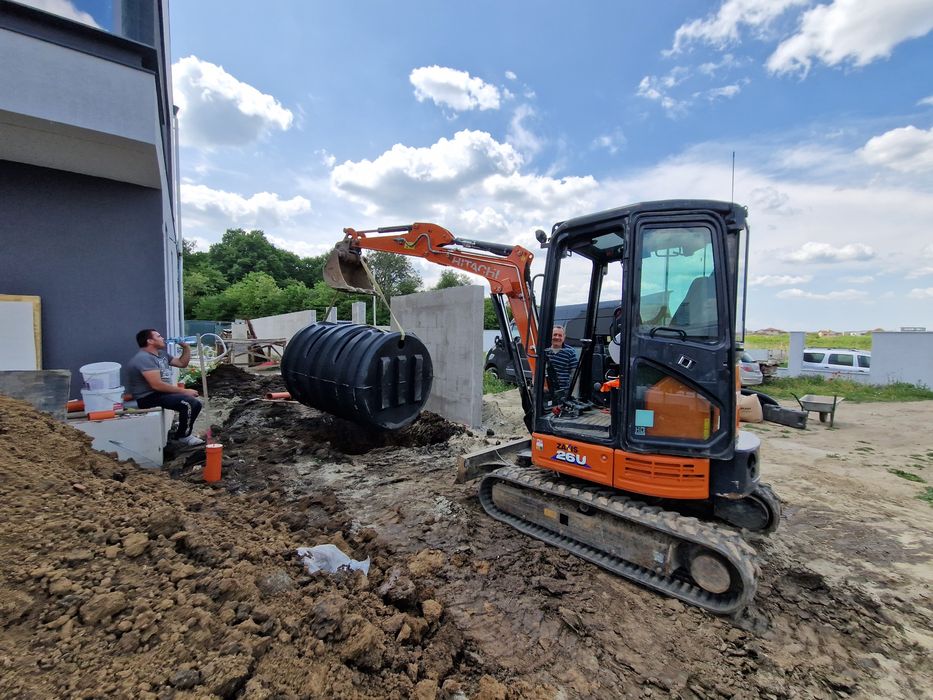 Fosa septica Bunker 2500l cu montaj