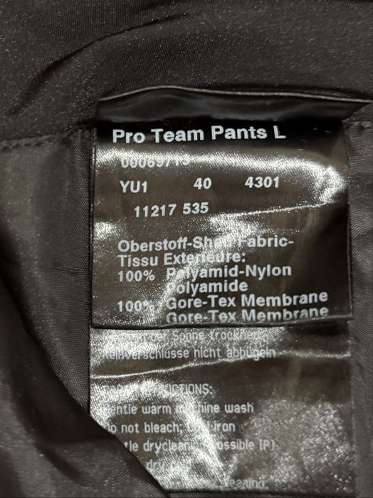 Schoffel GORE-TEX pro team ski pants