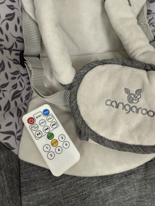 Електрическа люлка Cangaroo - iSwing, Силвър