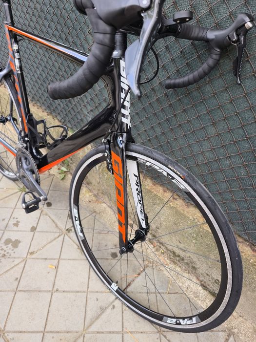 Карбонов Шосеен велосипед Giant Propel L размер 2х11 Ultegra Перфектен