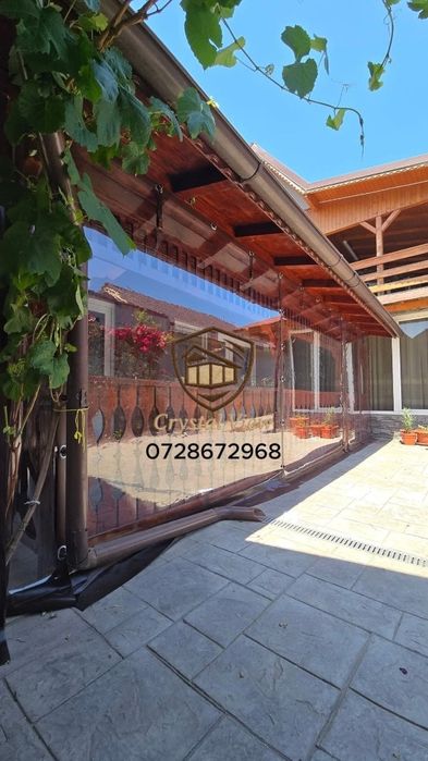 Închideri terase cu folie