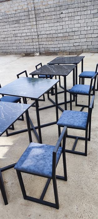 Стол в стиле лофт