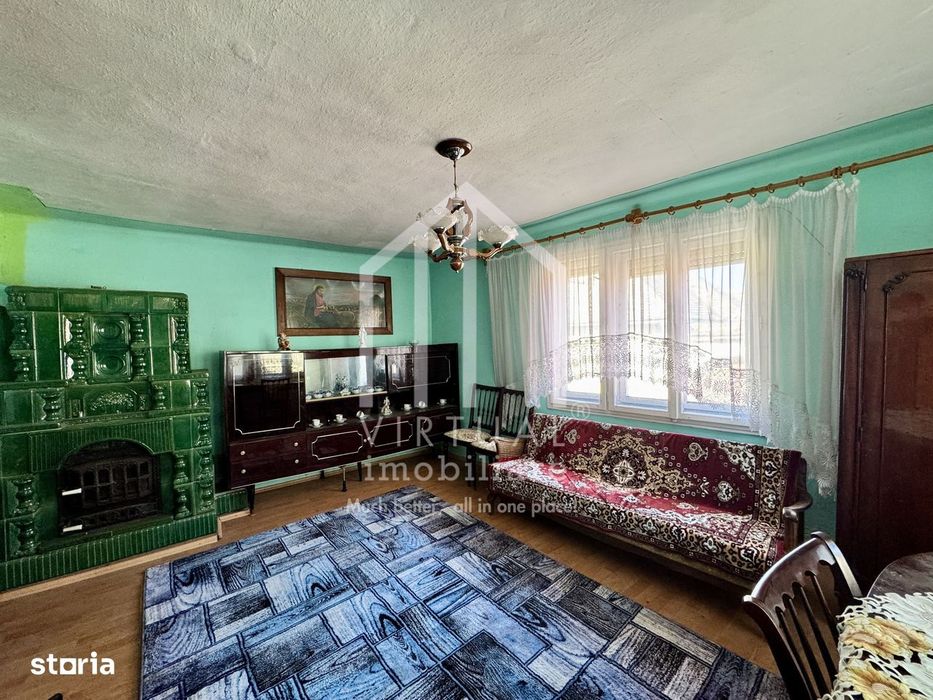 Casa individuala cu accest auto, 4 camere, 490mp teren, Rasinari
