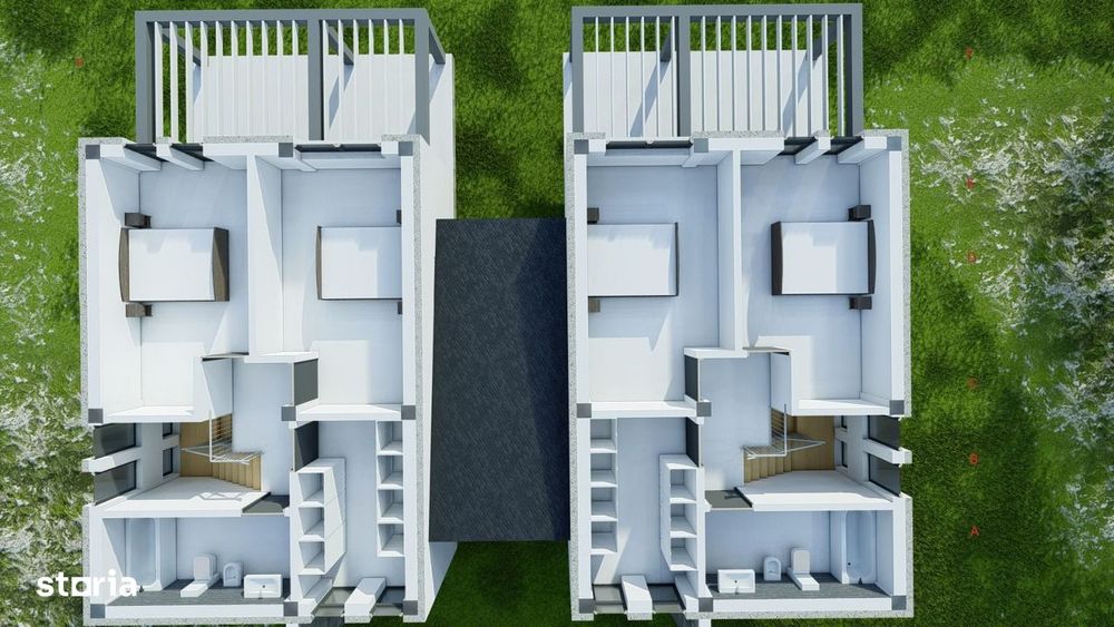 Unitate Duplex P+1E Horpaz, Miroslava — suprafata 112 mp, curte 330 mp