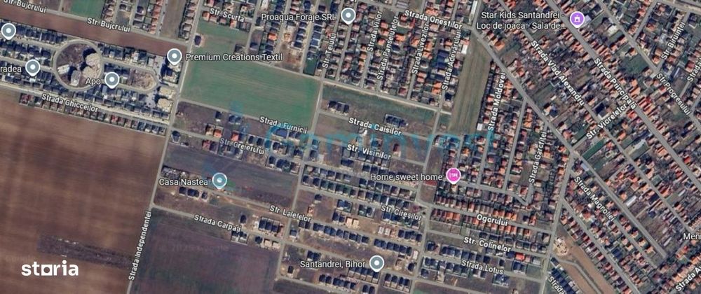 Teren intravilan 1000mp in Santandrei, Oradea, Bihor GAMINVEST V4337