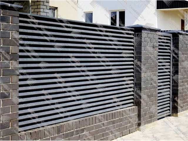 Забор жалюзи еврозабор