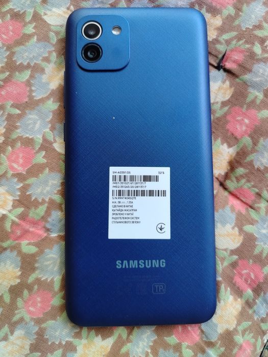 Samsung sotiladi a02 tel deyarli yangi ochilmagan usta ko'rmagan qiril