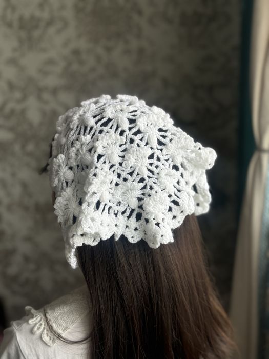 косынка и тюбетейка ручная