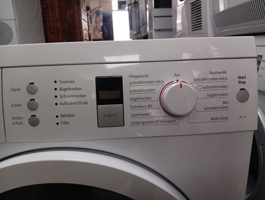 Сушилня с термопомпа Бош Bosch Serie 6 A++  8кг 2 години гаранция!