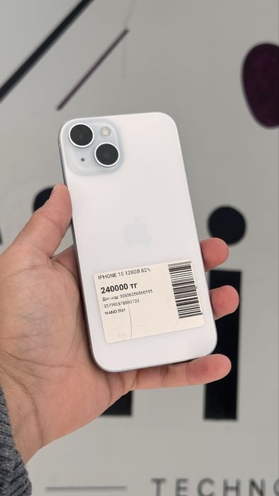 Iphone 15 128/82%. Айфон 15 128/82