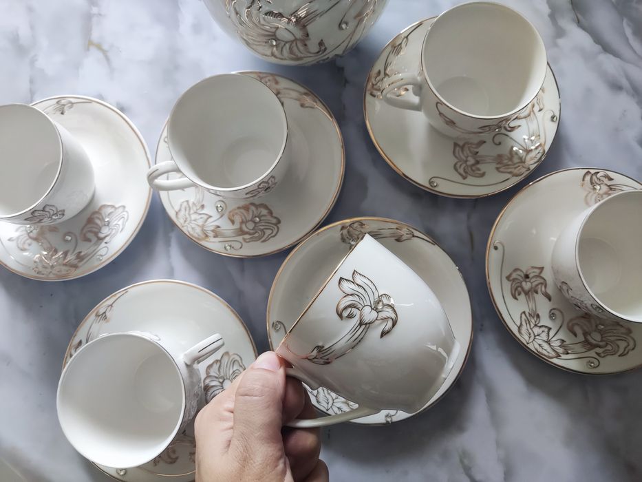 Чайный сервиз новый без коробки