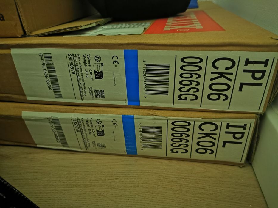 Geam (doar sticla fara rame) de schimb VELUX (3 foi sticlă) model IPL
