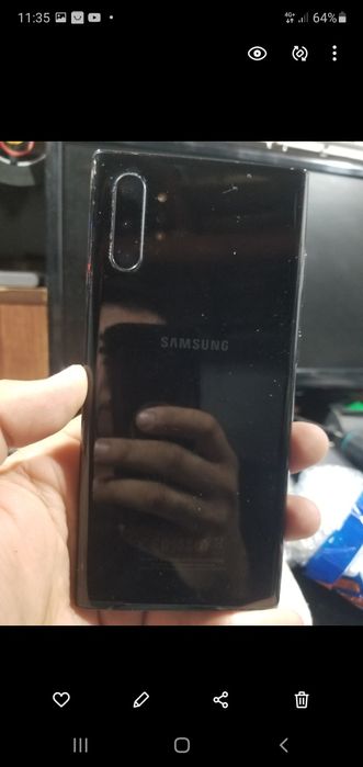 Galaxy note 10 plus ideal yangi ekran qoyilgan imey otkan aybi yoq