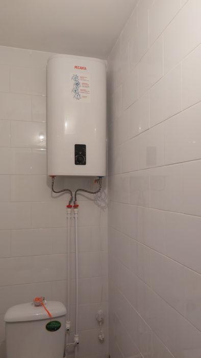 Установка  водонагреватель