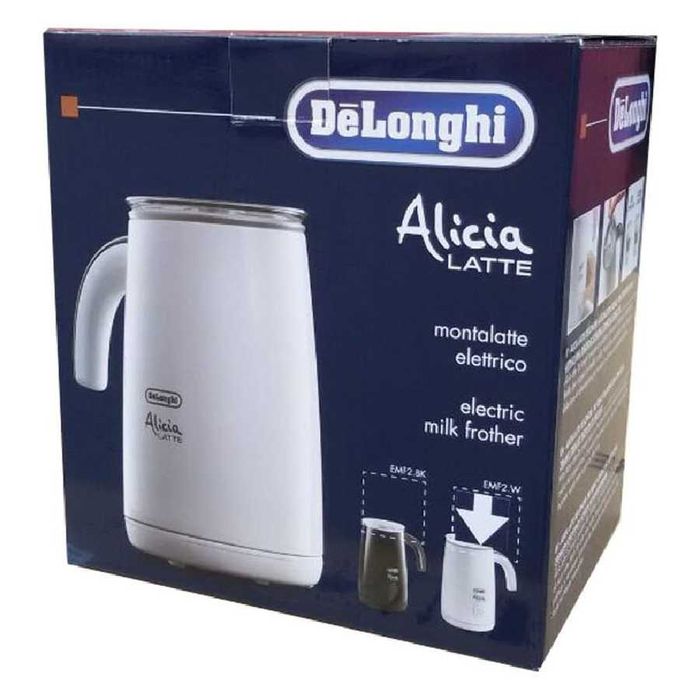 Вспениватель молока/КапучинаторDeLonghi EMF2.BK/W  подробно в описании