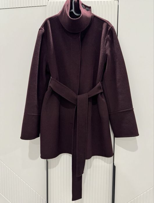 Пальто из шерсти Zara