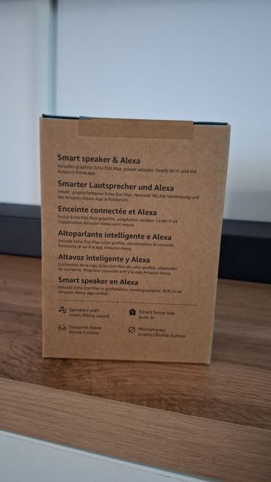 Amazon Echo dot max - Alexa , boxă inteligenta
