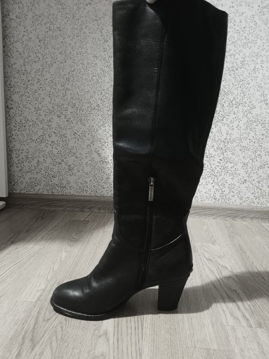 Сапоги натуральная кожа