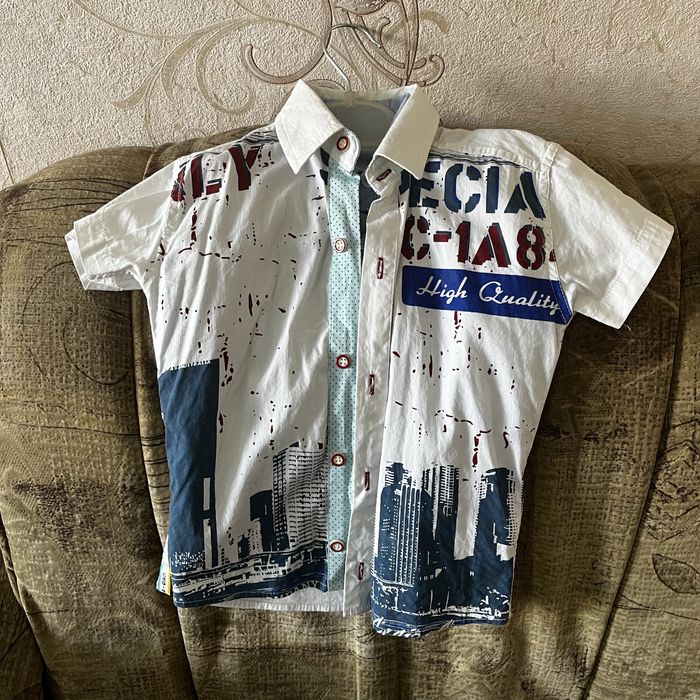 Рубашки на мальчика размер 1-3