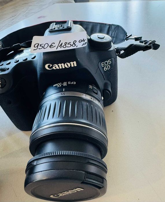 Фотоапарат CANON EOS 6D Mark 2 с четири обектива
