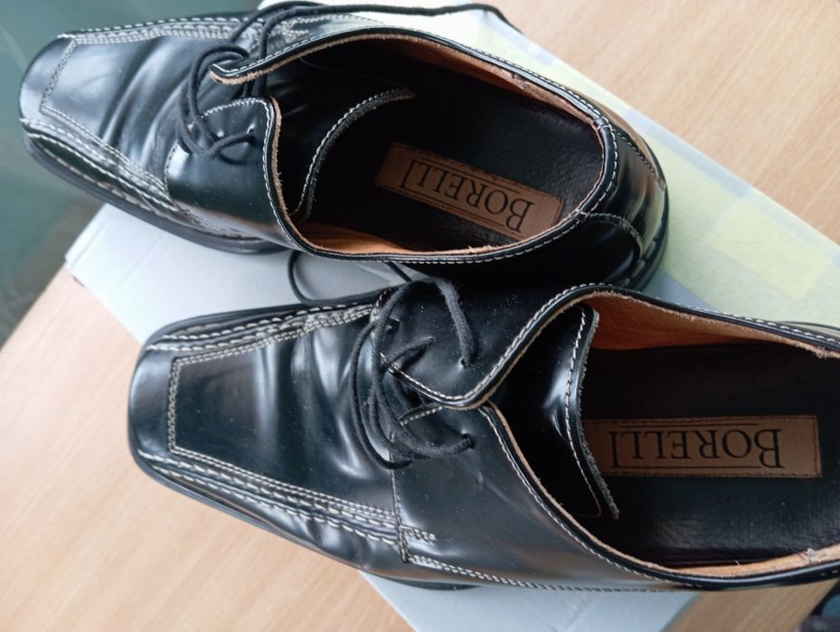 Pantofi BORELLI piele naturală mărime 41