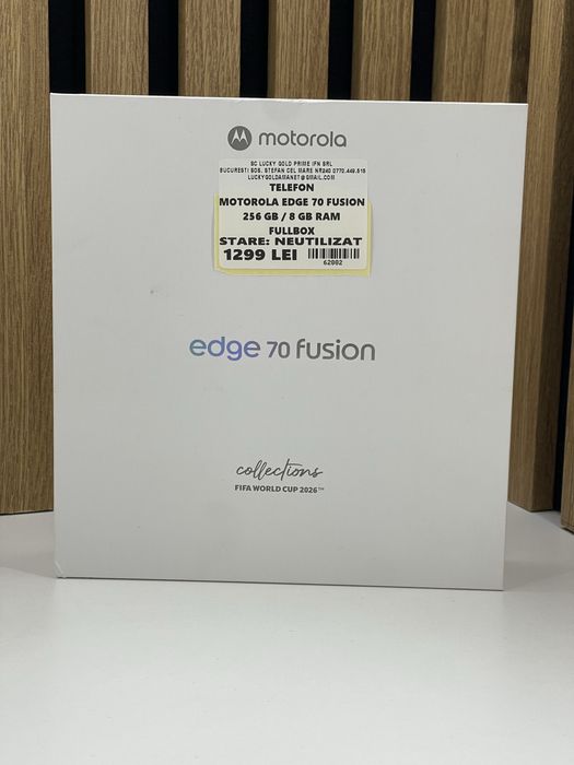 Motorola Edge 70 Fusion Nou 256Gb 8Gb ram Garantie/Factura #62882