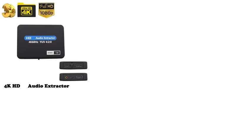 Продавам HDMI-compatible Audio Extractor 4K X 2K HDMI