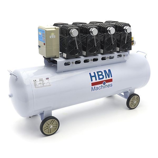 Безшумен компресор sgs 200l 10 bar hbm machines