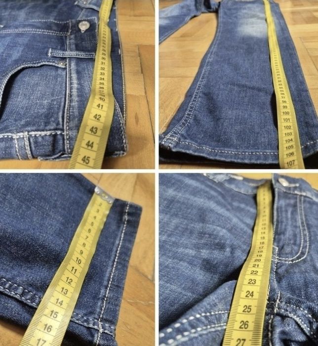 Blugi Bărbați Alberto - Handcrafted, Slim Compact Denim - W33/L32