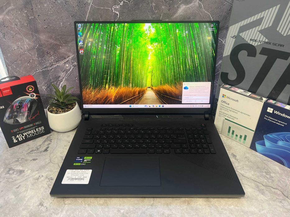 Игровой ноутбук ASUS ROG STRIX G18 /Core i9-14900HX/32GB/1TB/RTX4080