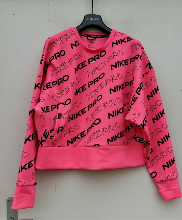 Nike уникално дамско худи жесток цвят оригинално М размер