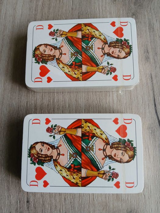 Стари ретро карти за игра, немски оригинал F.X. Shmid Мюнхен