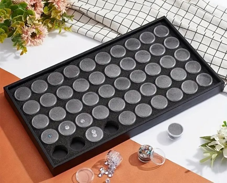 Органайзер бокс для страз, паеток