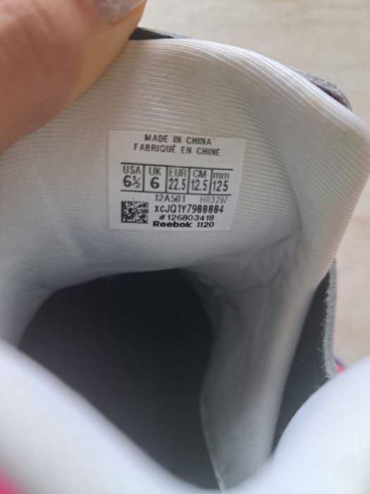 Детски Маратонки Reebok 12.5 см номер 22.5