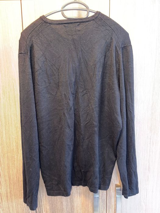 Zara Мъжки пуловер, плетена жилетка, тениска риза