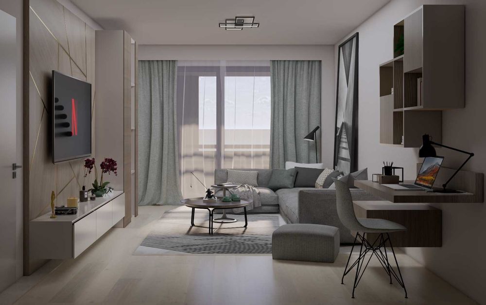 Apartament Tip 2D Vesta Central Falticeni 2 camere 54.75 mp