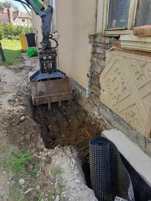 Vand mini excavator