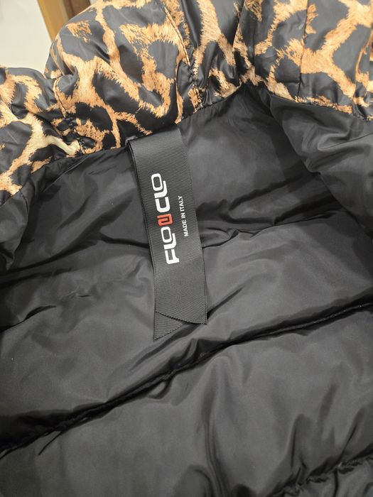 Яке от Естествен Пух и качулка с естествен кожа FLO&CLO