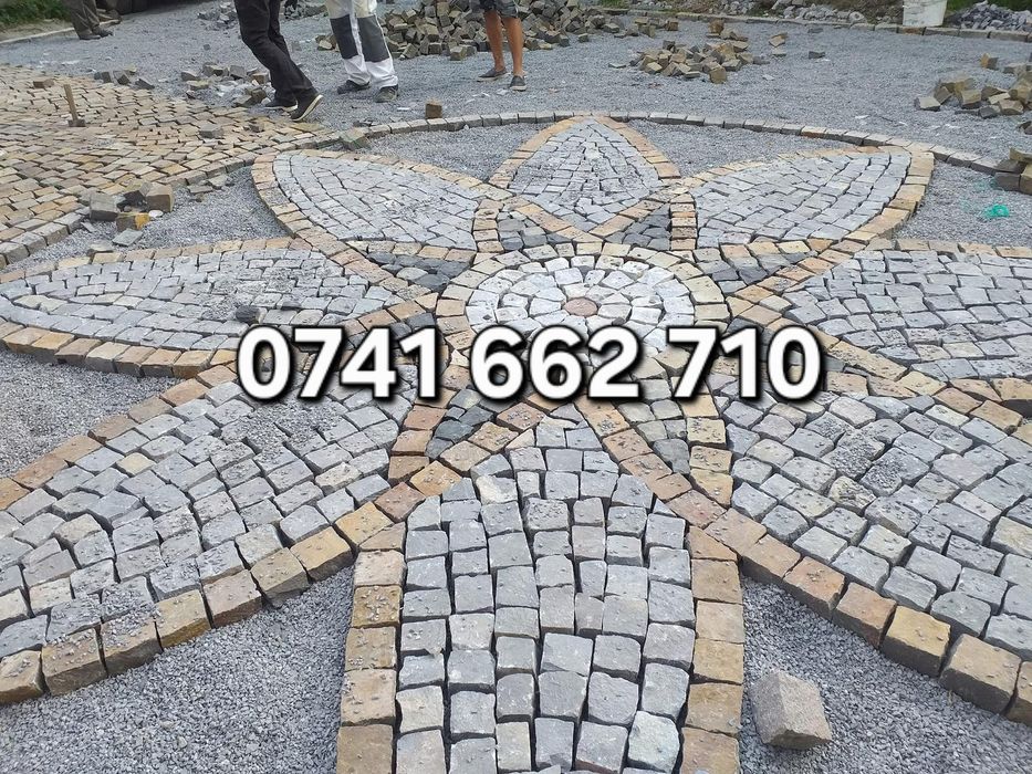 Piatra cubică nouă ANDEZIT.  Livrare și montaj oriunde în Țară
