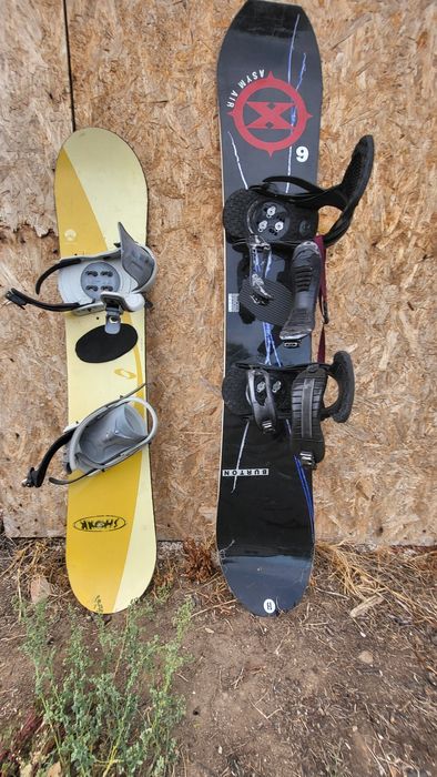 Два сноуборда 130см и 150 см