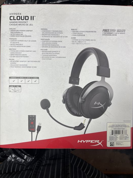 Наушник hyperx cloud 2
