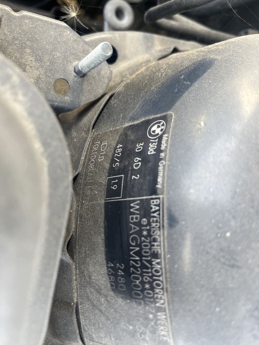 motor bmw 3.0 d cod 306 d2