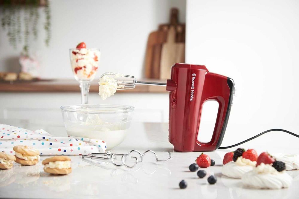 Миксер Russell Hobbs Desire, 350W, 5 скорости, червен