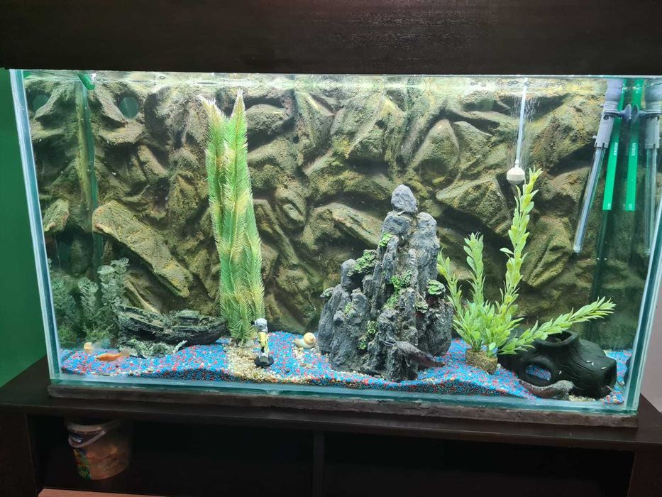 Acvariu utilat complet 180l pret fix