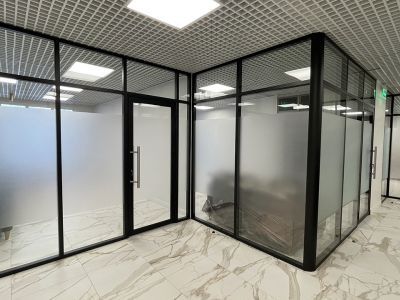 Стеклянные перегородки для офиса