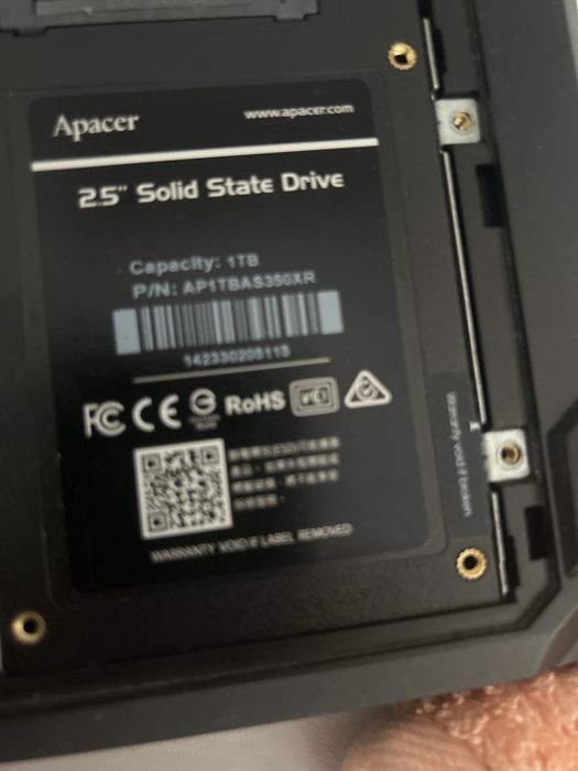 Apacer 1 tb жесткий диск 2.5 ssd