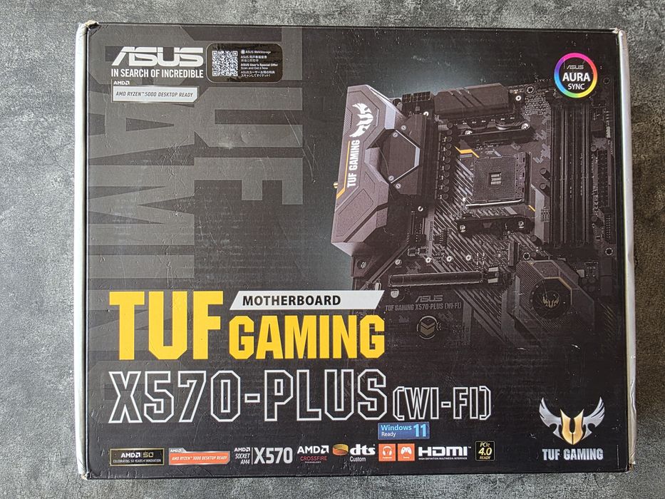Комплект Asus Tuf Gaming Plus + Ryzen R9 3900x. Возможен обмен. Достав